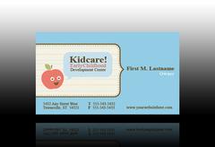 early-childhood-development-education-business card-template